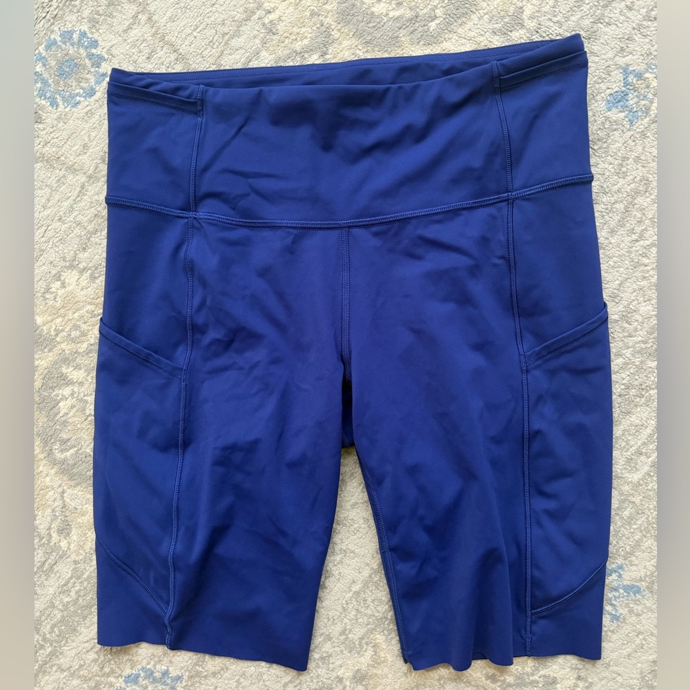 Lululemon Fast And Free Short 10" *Non-Reflective Larkspur - Picture 5 of 10
